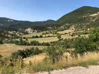 Col de la Pierre Vesce from Laborel