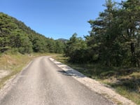 Col de la Pierre Vesce from Laborel