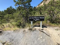 Col de la Pierre Vesce from Laborel