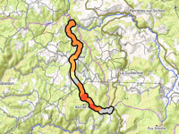 Col de la Plantade da Le Moulin Piat via Lachaux