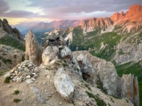 Col de la Platta von Grand Carrey / Brides les Bains