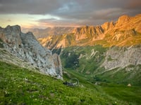 Col de la Platta von Grand Carrey / Brides les Bains