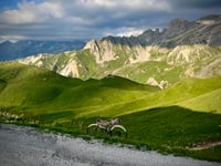 Col de la Platta von Grand Carrey / Brides les Bains