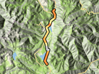 Col de la Quillane vanuit Mandrat