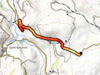 Col de la Rieu von Saint-Saturnin
