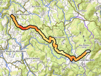 Col de la Rivière Noire von Châtel Montagne