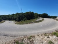 Col de la Serre from Beaulieu