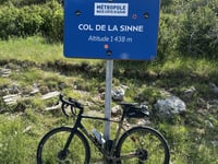 Col de la Sinne from Pont du Cians