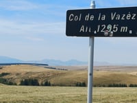 Col de la Vazèze depuis Vins Haut