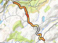 Col de la Volpilière da Compains via La Motte