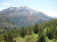 Col de Larche from Les Gleizolles