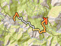 Col de Malhaussette from Saint Germain de Calberte
