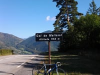 Col de Malissol from La Mure