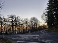 Col de Malval from La Maison Blanche