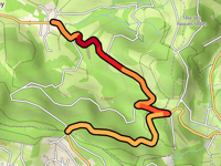 Col de Mandray desde Mandray por Col des Chauffours