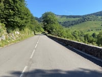 Col de Marie-Blanque from Bielle