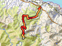 Col de Massane from Le Racou