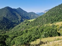 Col de Menée from Châtillon-en-Diois