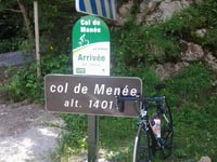 Col de Menée from Châtillon-en-Diois