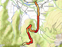 Col de Mens from Allouaire