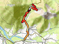Col de Mens from Château Méa