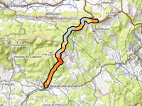 Col de Montfuron da La Bastide de Jourdans