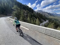 Col de Montgenèvre vanuit Briançon