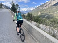 Col de Montgenèvre vanuit Briançon