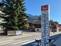 Col de Montgenèvre from Briançon