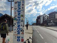 Col de Montgenèvre desde Briançon