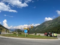 Col de Montgenèvre vanuit Cesana Torinese