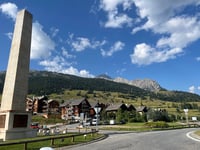 Col de Montgenèvre vanuit Cesana Torinese