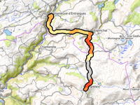 Col de Montgreleix da Égliseneuve-Entraigues