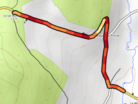 Col de Montruffet from Le Moulin de la Vialette