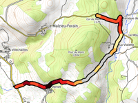 Col de Montruffet von Le Vernet