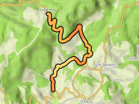 Col de Murs von Route de Gordes