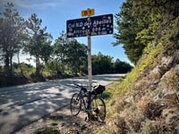 Col de Notre Dame des Abeilles z Monieux