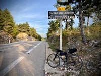 Col de Notre Dame des Abeilles from Villes sur Auzon