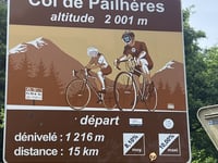 Col de Pailhères da Usson-les-Bains