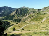 Col de Pailhères depuis Usson-les-Bains