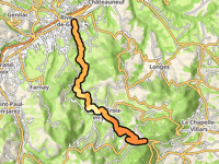Col de Pavezin von Rive-de-Gier über Sainte-Croix-en-Jarez