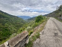 Col de Pennes przez Aucelon