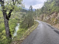 Col de Pennes przez Aucelon