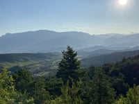 Col de Pennes desde Barnave por Barnave