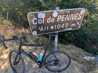 Col de Pennes via Pennes le Sec