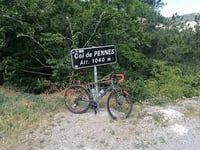 Col de Pennes from Recoubeau