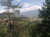 Col de Pennes from Recoubeau