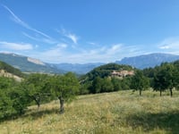 Col de Pennes from Recoubeau