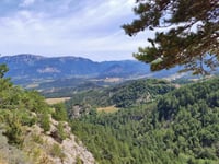 Col de Pennes from Recoubeau