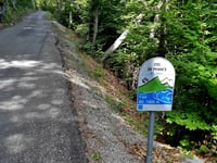 Col de Pennes from Recoubeau